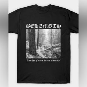 Behemoth ..and the forests dream eternally shirt, sz x small men or medium girls